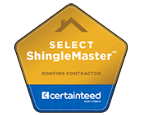 certified CertainTeed Roofing SELECT shingle Master installer